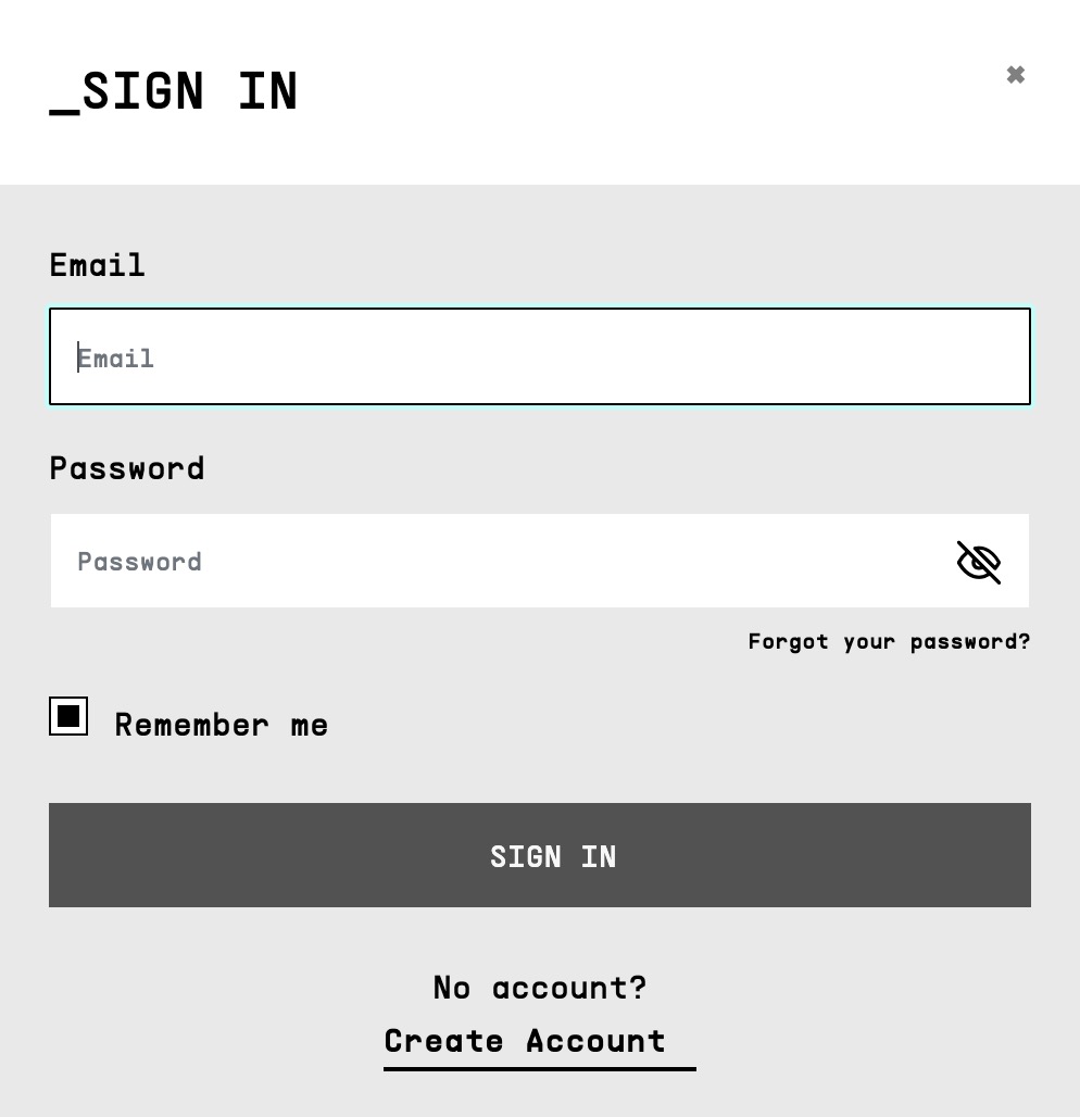 log in