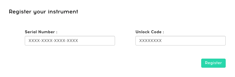 serial unlock