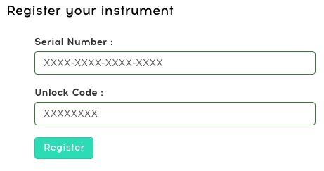 serial unlock
