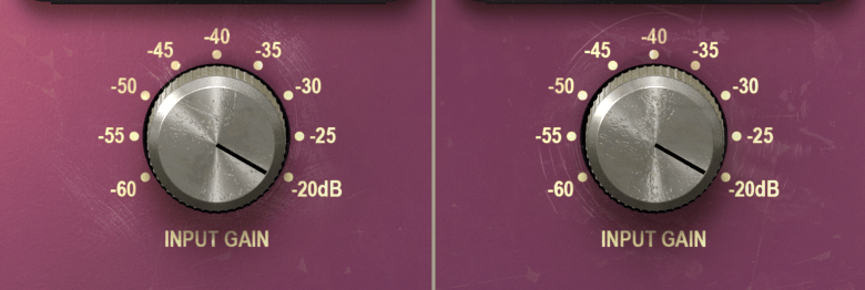 trida pre input gain max small