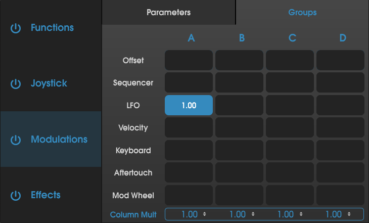 filtermodes