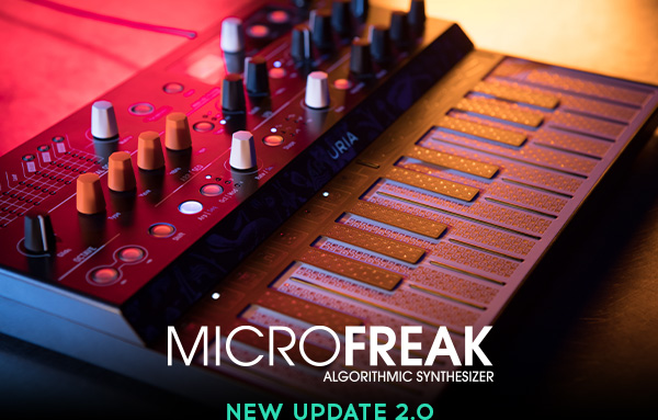 MicroFreak firmware update 2.0