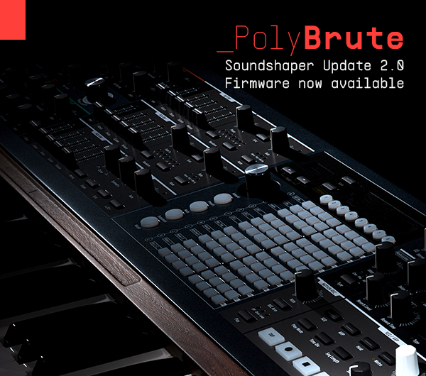 PolyBrute V2.0 - Soundshaper Update