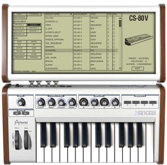 analog player image