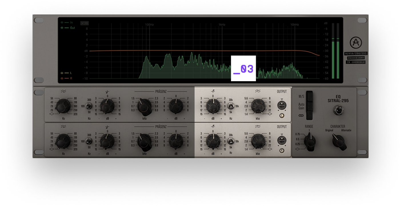 Arturia - EQ SITRAL-295 - EQ SITRAL-295