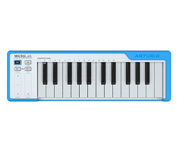 Arturia MicroLab OVP & NEU MIDI-Controller Keyboard 25 Tasten 