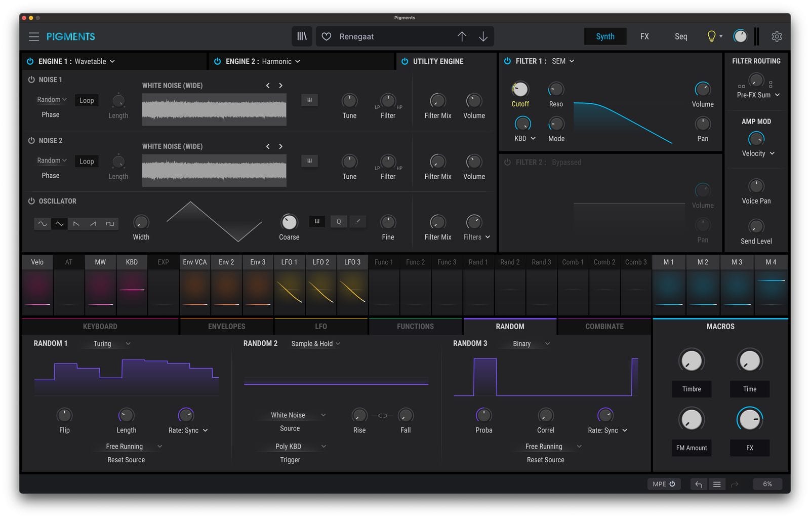 Arturia Pigments Pigments